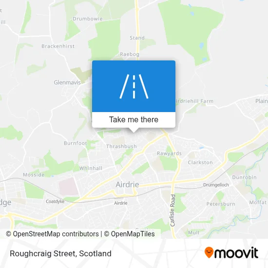 Roughcraig Street map