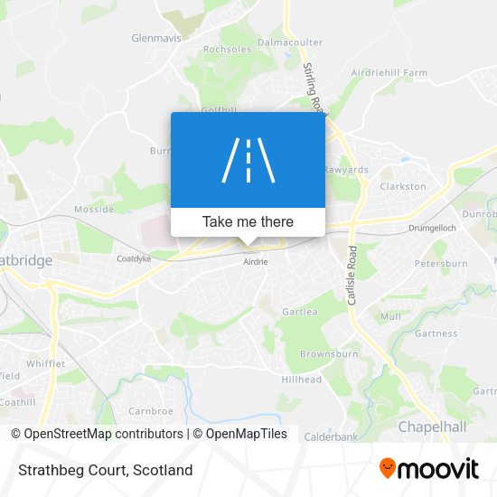 Strathbeg Court map