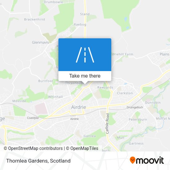 Thornlea Gardens map