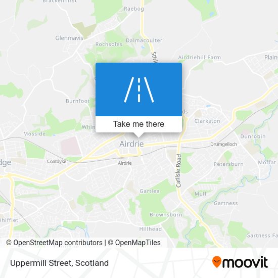 Uppermill Street map