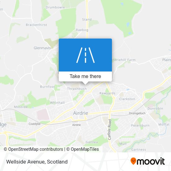 Wellside Avenue map