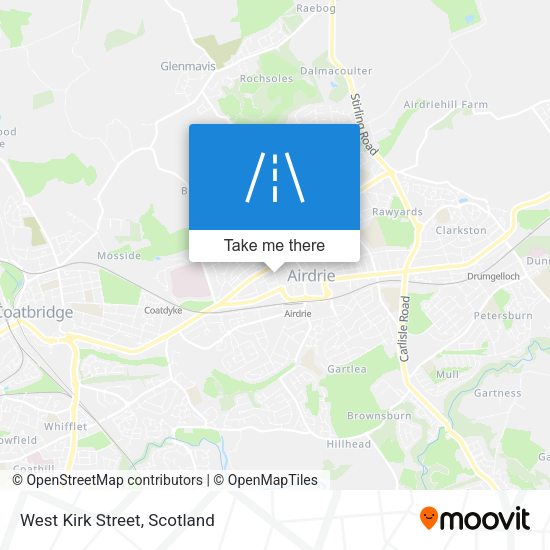West Kirk Street map