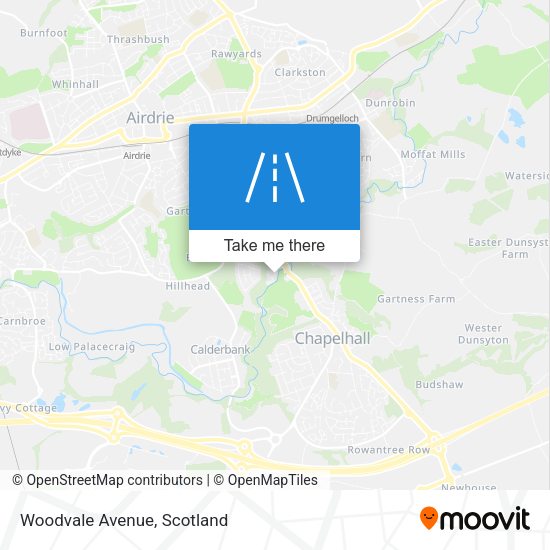 Woodvale Avenue map
