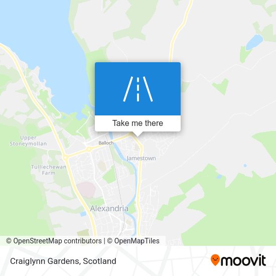 Craiglynn Gardens map