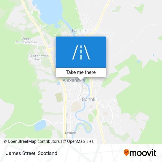 James Street map