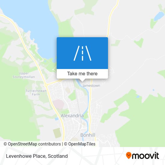 Levenhowe Place map