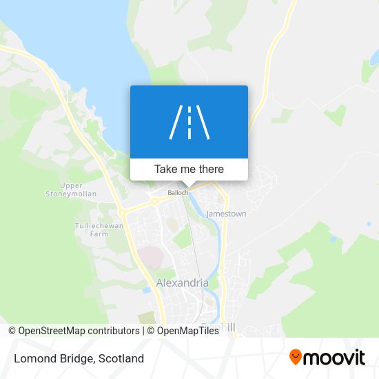 Lomond Bridge map