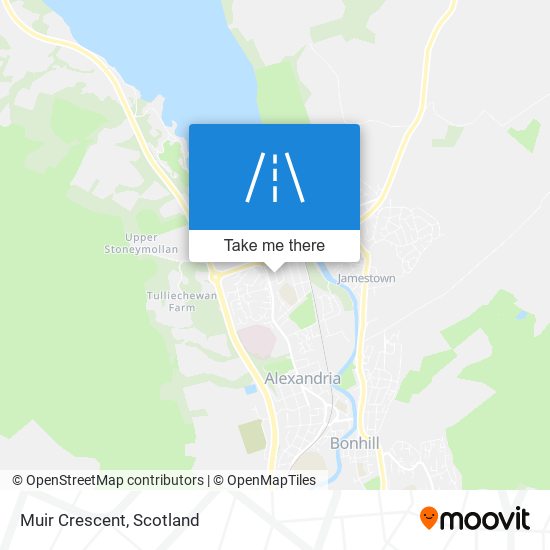 Muir Crescent map