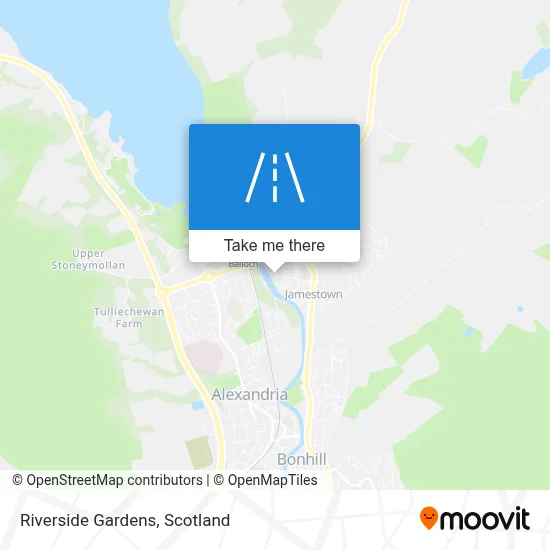 Riverside Gardens map