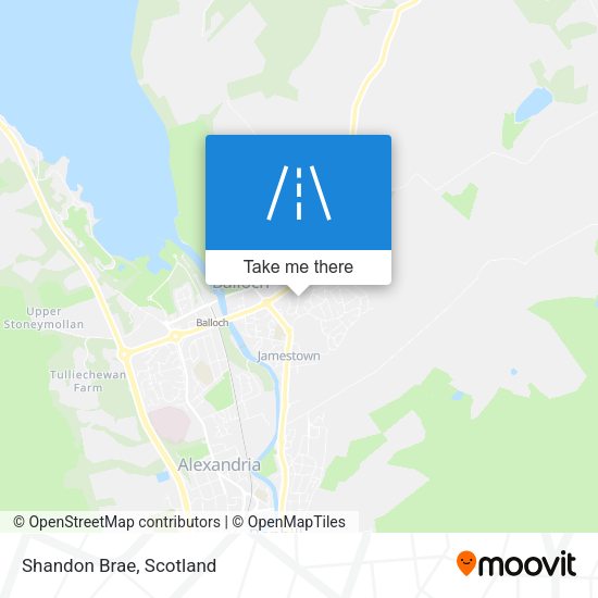 Shandon Brae map