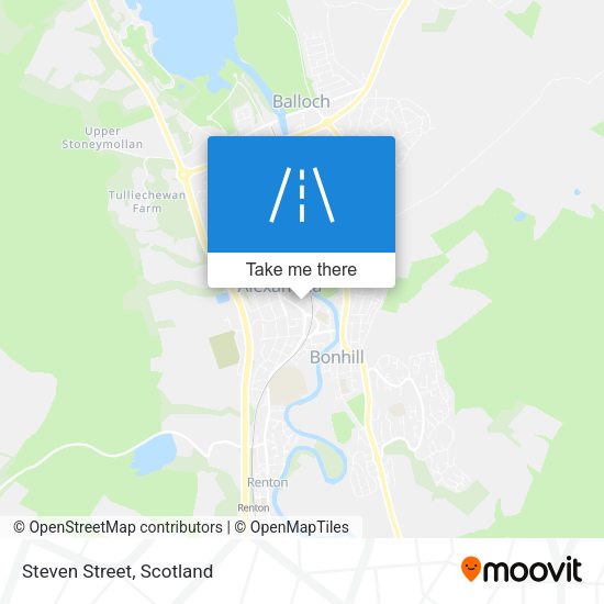 Steven Street map