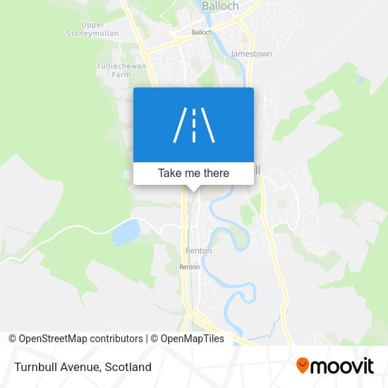 Turnbull Avenue map