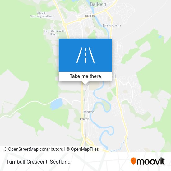 Turnbull Crescent map