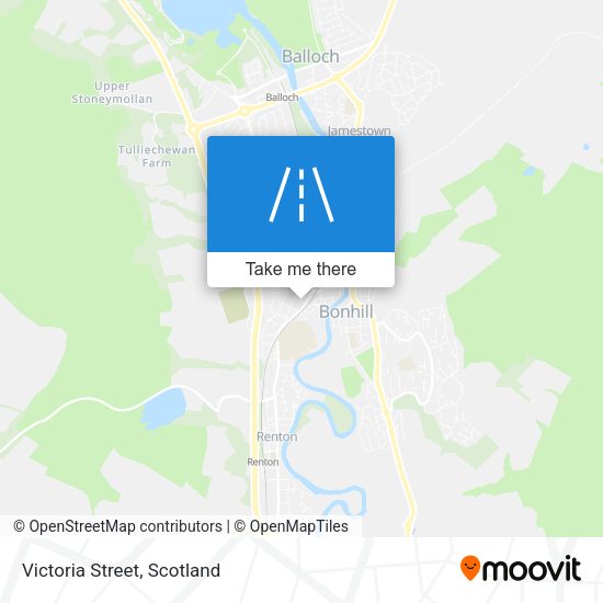 Victoria Street map