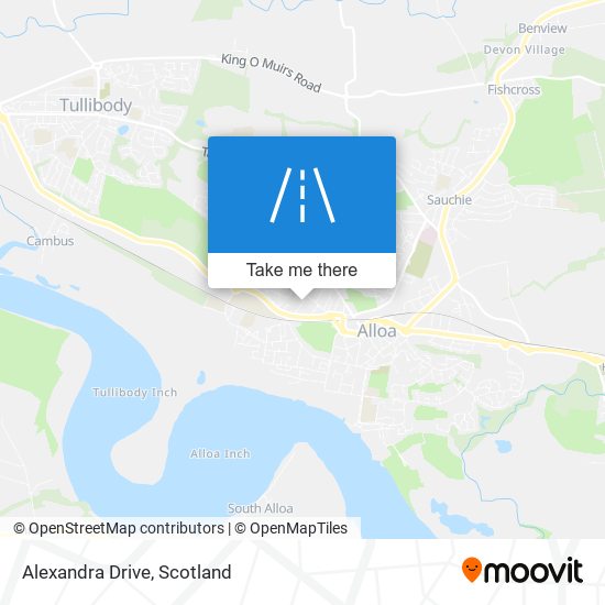 Alexandra Drive map