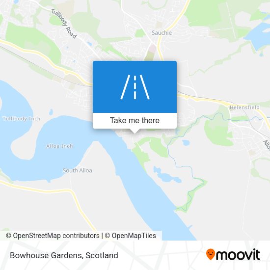 Bowhouse Gardens map