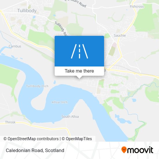 Caledonian Road map