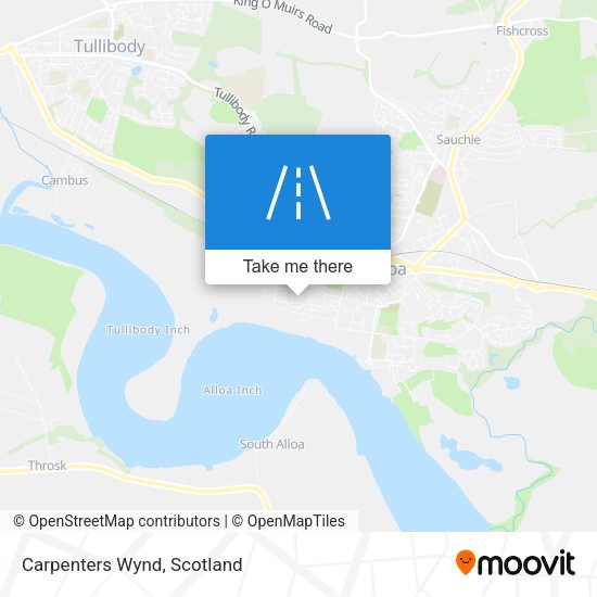 Carpenters Wynd map