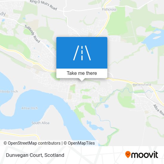 Dunvegan Court map