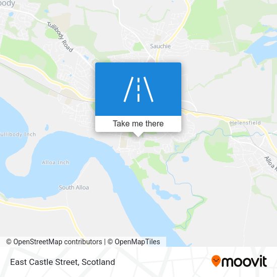 East Castle Street map