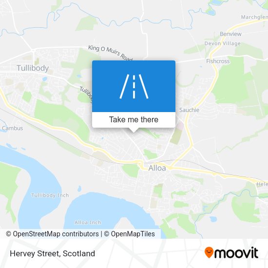 Hervey Street map