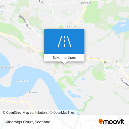 Kilncraigs Court map