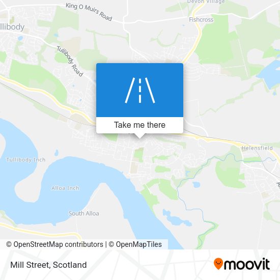 Mill Street map