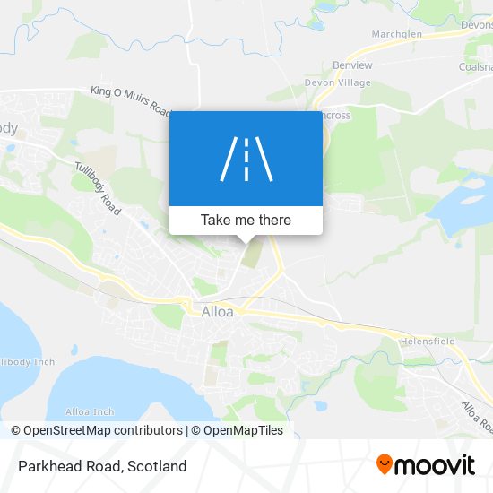 Parkhead Road map