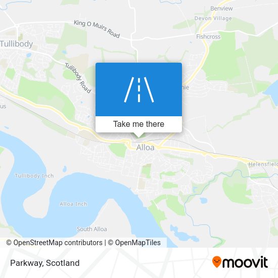 Parkway map