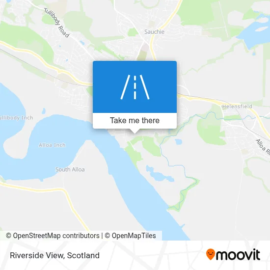 Riverside View map