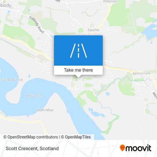 Scott Crescent map