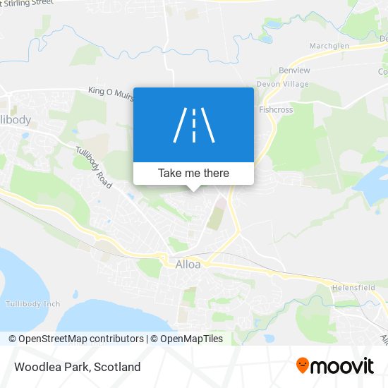 Woodlea Park map