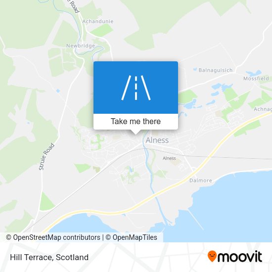 Hill Terrace map