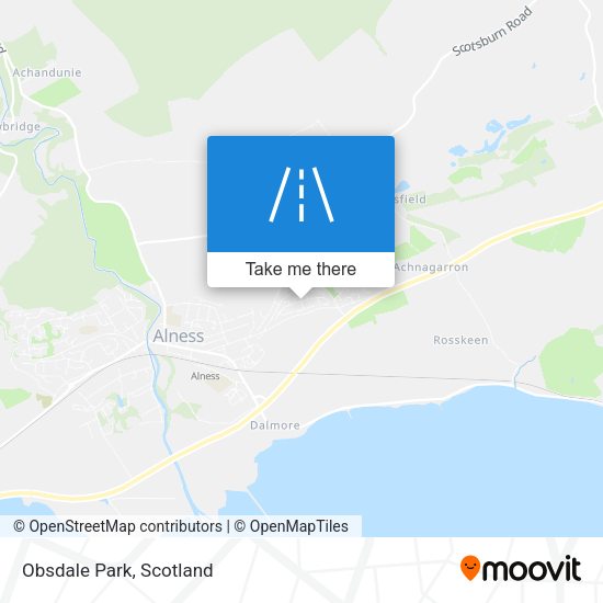 Obsdale Park map