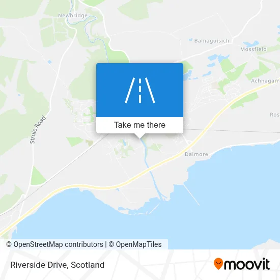 Riverside Drive map