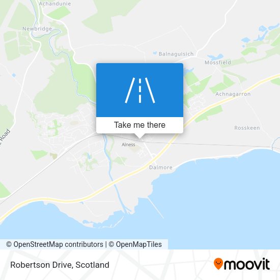 Robertson Drive map