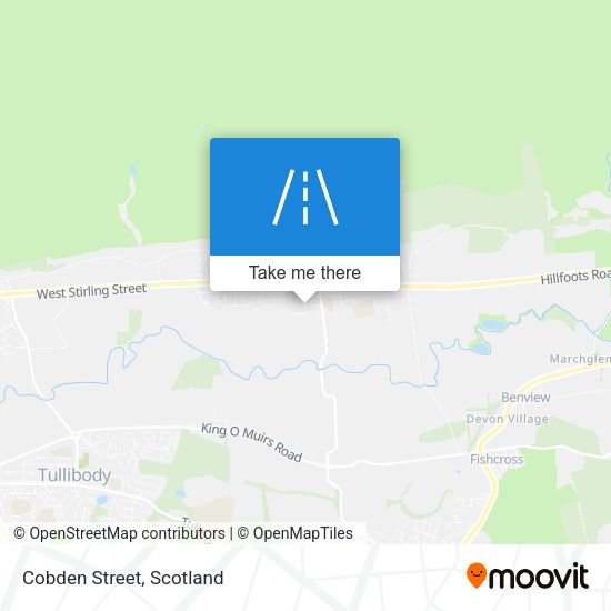 Cobden Street map