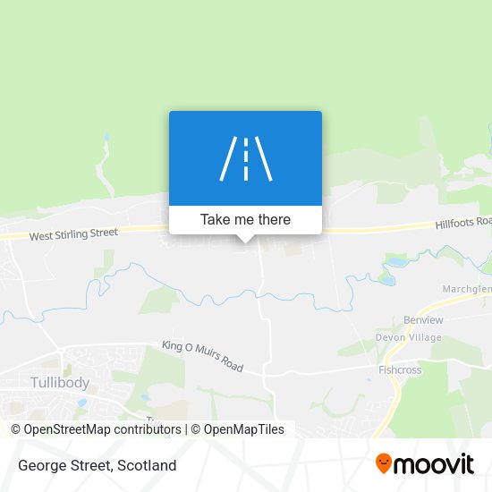 George Street map