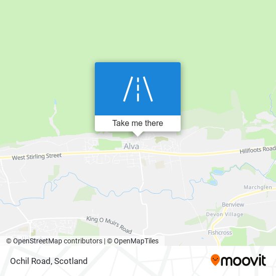 Ochil Road map