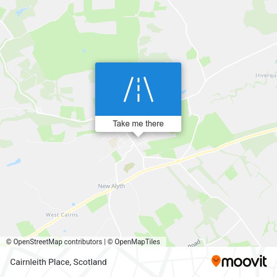 Cairnleith Place map