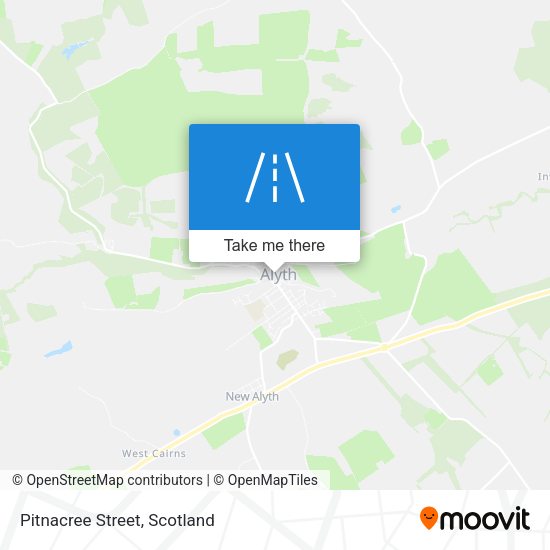 Pitnacree Street map