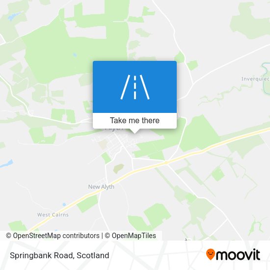 Springbank Road map