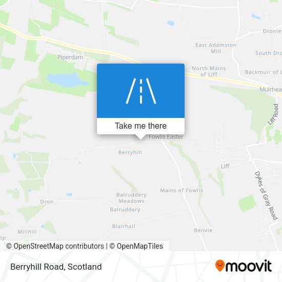 Berryhill Road map