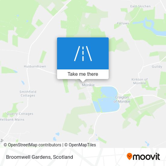 Broomwell Gardens map