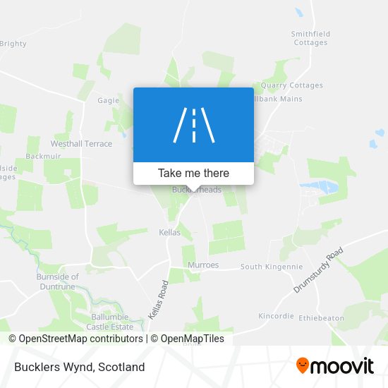Bucklers Wynd map