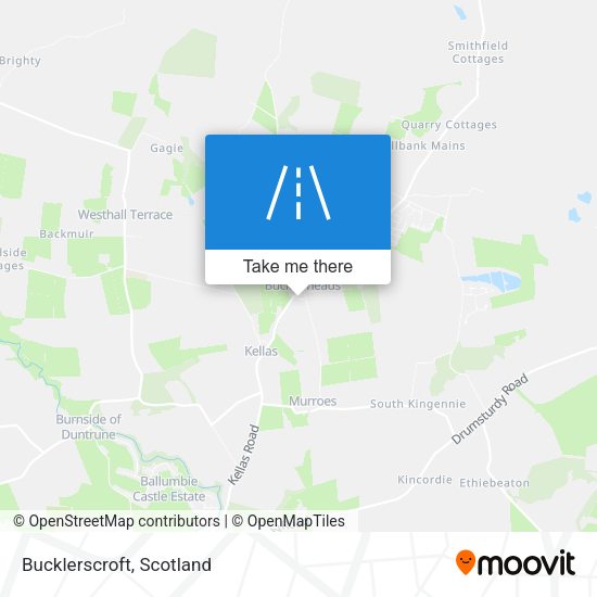 Bucklerscroft map