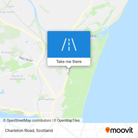 Charleton Road map