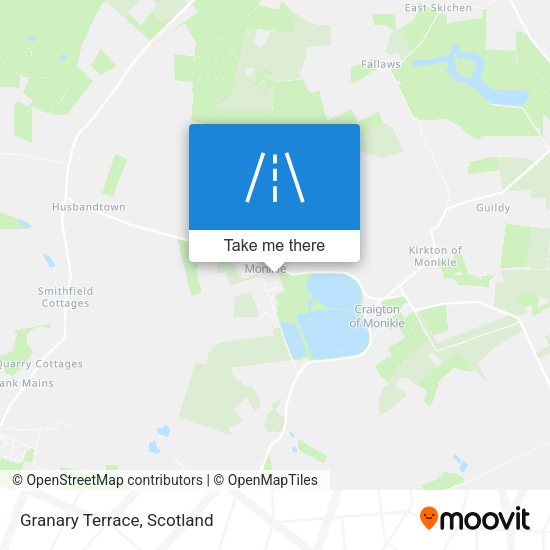 Granary Terrace map