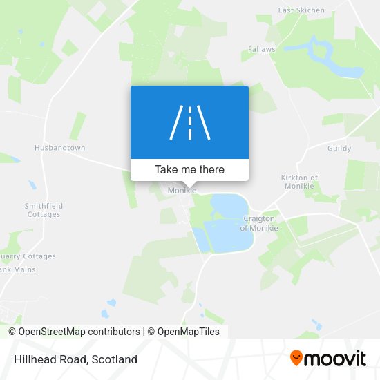 Hillhead Road map