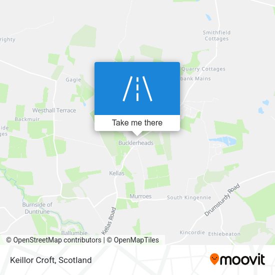 Keillor Croft map